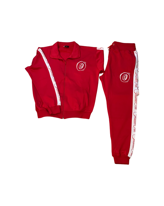 Red InsideOut Track Suit
